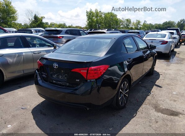 2T1BURHE7JC074878 2018 TOYOTA COROLLA Черный Задняя правая четверть
