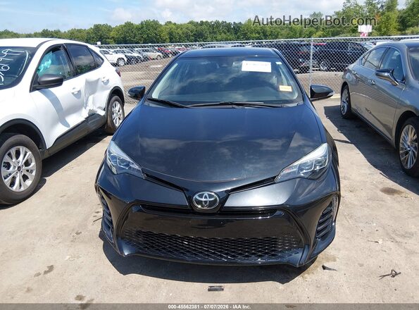 2T1BURHE7JC074878 2018 TOYOTA COROLLA Черный Вид щитка приборов