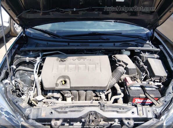 2T1BURHE7JC074878 2018 TOYOTA COROLLA Черный Вид сзади
