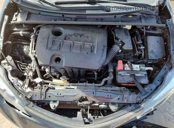 2T1BURHE7JC076470 2018 TOYOTA COROLLA Black Vista interior trasera