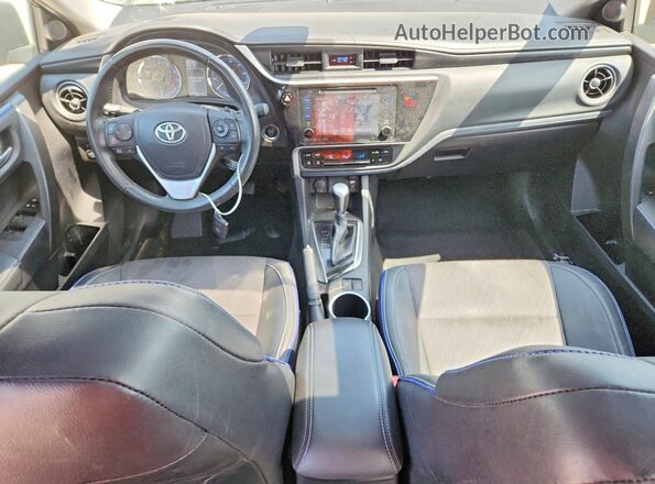 2T1BURHE7JC076470 2018 TOYOTA COROLLA Black Vista del salpicadero