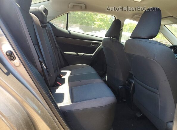 2T1BURHE7JC081796 2018 TOYOTA COROLLA Серый Вид задних сидений