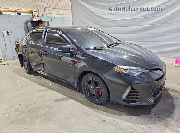 2T1BURHE7JC108902 2018 TOYOTA COROLLA Черный Передняя правая четверть