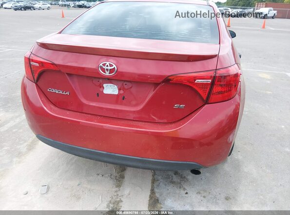 2T1BURHE7JC966998 2018 TOYOTA COROLLA Красный 