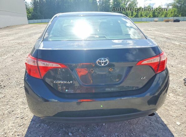 2T1BURHE7JC978519 2018 TOYOTA COROLLA Black Widok z tyłu