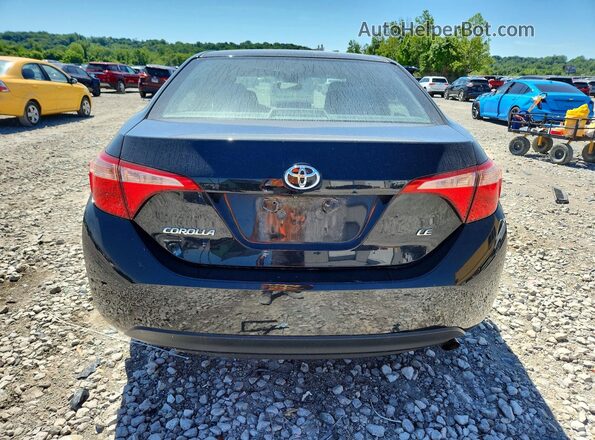 2T1BURHE7JC979511 2018 TOYOTA COROLLA Black Vista trasera