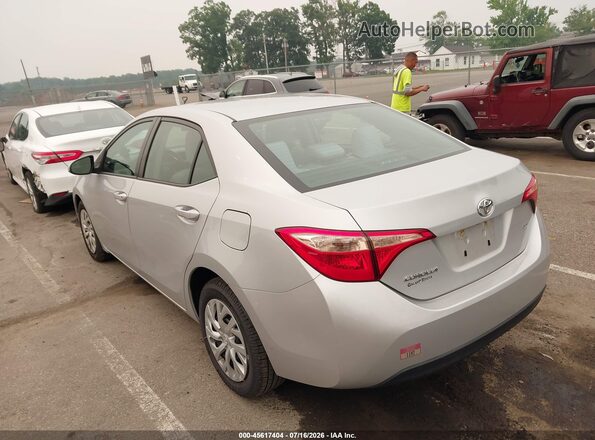 2T1BURHE7JC981551 2018 TOYOTA COROLLA Silver Հետևի ձախ