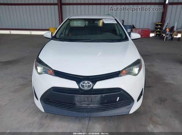2T1BURHE7JC986751 2018 TOYOTA COROLLA White ხელსაწყოთა პანელის ხედი
