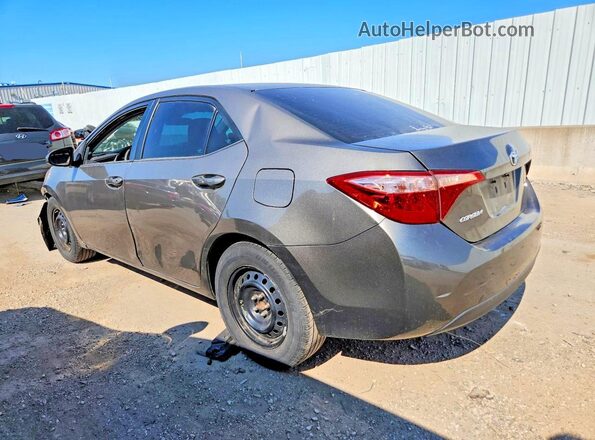 2T1BURHE7JC989231 2018 TOYOTA COROLLA Gray Հետևի ձախ
