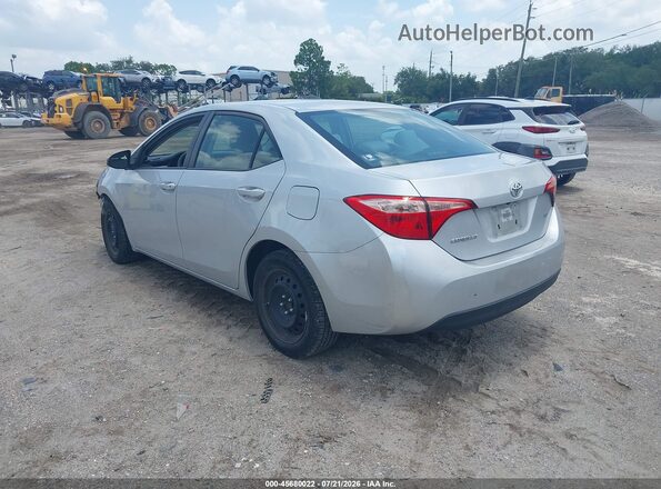 2T1BURHE7JC996163 2018 TOYOTA COROLLA Silver Задня ліва чверть