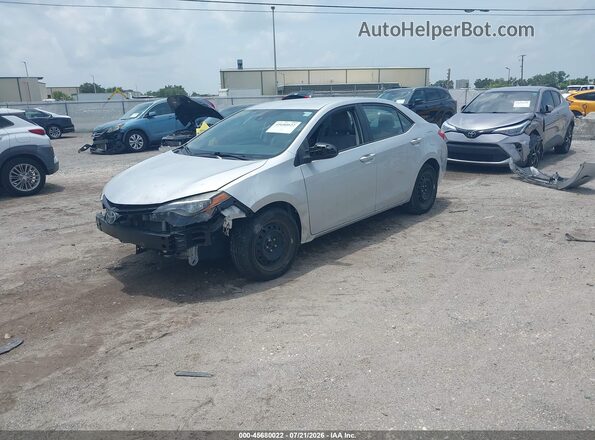 2T1BURHE7JC996163 2018 TOYOTA COROLLA Silver Передня ліва чверть