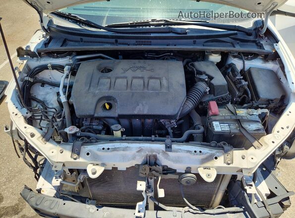 2T1BURHE7KC125667 2019 TOYOTA COROLLA White Vista interior trasera