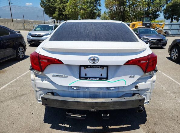 2T1BURHE7KC125667 2019 TOYOTA COROLLA White Vista trasera