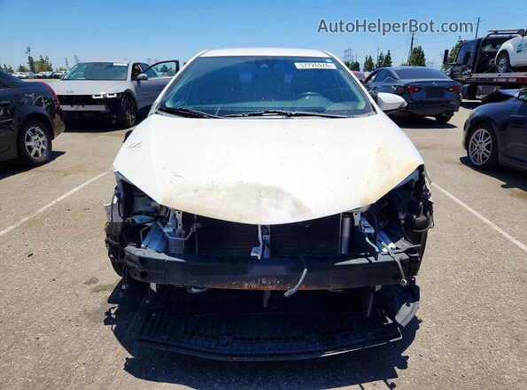 2T1BURHE7KC125667 2019 TOYOTA COROLLA White Vista frontal