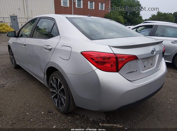 2T1BURHE7KC151976 2019 TOYOTA COROLLA Silver უკანა მარცხენა