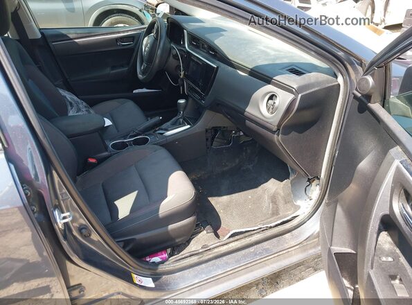 2T1BURHE7KC152447 2019 TOYOTA COROLLA Gray Սալոնի դիմացի տեսք