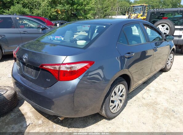 2T1BURHE7KC152447 2019 TOYOTA COROLLA Gray Հետևի աջ