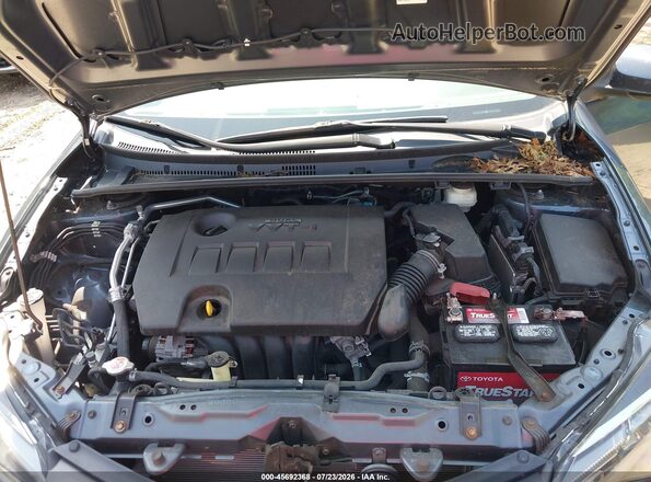 2T1BURHE7KC152447 2019 TOYOTA COROLLA Gray Հետևի տեսք