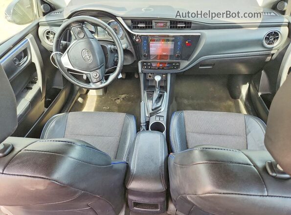 2T1BURHE7KC163464 2019 TOYOTA COROLLA Blue Vista del salpicadero