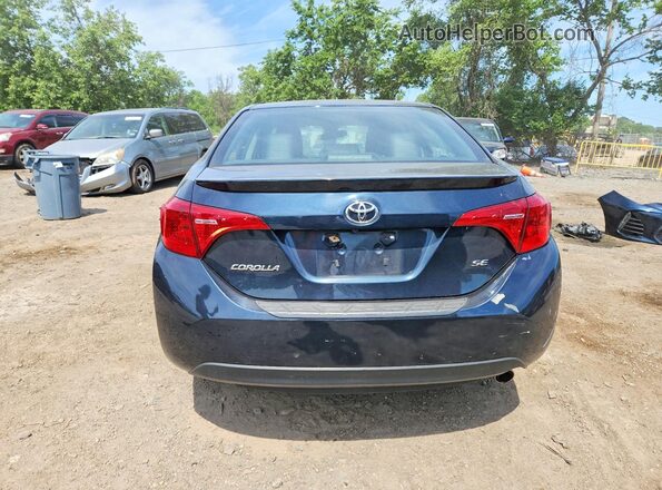 2T1BURHE7KC163464 2019 TOYOTA COROLLA Blue Vista trasera