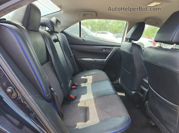 2T1BURHE7KC163464 2019 TOYOTA COROLLA Blue Vista de los asientos traseros