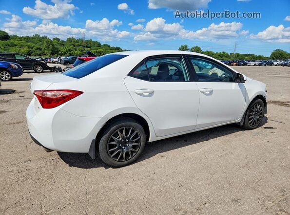 2T1BURHE7KC200190 2019 TOYOTA COROLLA White Հետևի աջ