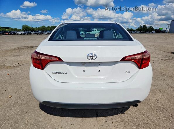2T1BURHE7KC200190 2019 TOYOTA COROLLA White Հետևի տեսք