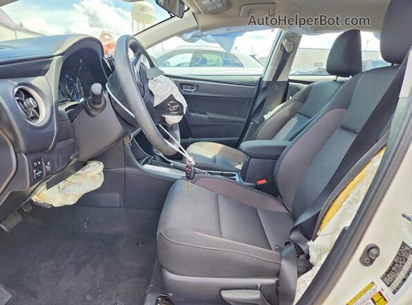 2T1BURHE7KC200190 2019 TOYOTA COROLLA White Սալոնի դիմացի տեսք