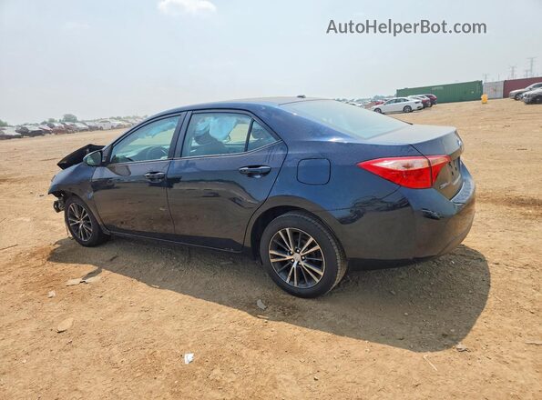 2T1BURHE7KC210587 2019 TOYOTA COROLLA Blue Հետևի ձախ