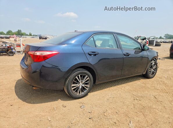 2T1BURHE7KC210587 2019 TOYOTA COROLLA Blue Հետևի աջ