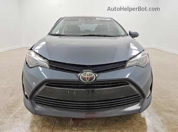 2T1BURHE7KC212307 2019 TOYOTA COROLLA Gray Widok z przodu