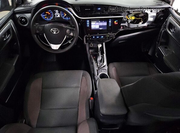 2T1BURHE7KC212307 2019 TOYOTA COROLLA Gray Widok deski rozdzielczej