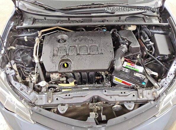 2T1BURHE7KC212307 2019 TOYOTA COROLLA Gray Widok wnętrza z tyłu