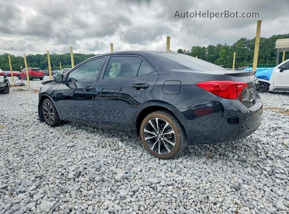 2T1BURHE7KC217152 2019 TOYOTA COROLLA Black Հետևի ձախ
