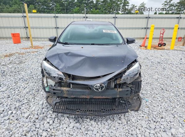 2T1BURHE7KC217152 2019 TOYOTA COROLLA Black Դիմացի տեսք