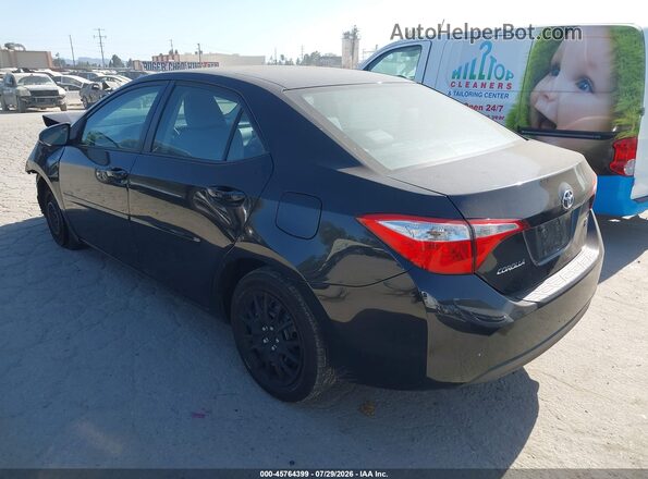 2T1BURHE8GC497591 2016 TOYOTA COROLLA Black უკანა მარცხენა
