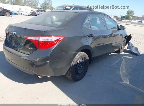 2T1BURHE8GC497591 2016 TOYOTA COROLLA Black უკანა მარჯვენა