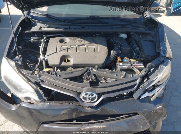 2T1BURHE8GC497591 2016 TOYOTA COROLLA Black უკანა ხედი