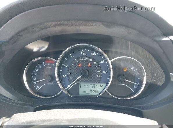 2T1BURHE8GC497591 2016 TOYOTA COROLLA Black უკანა სავარძლების ხედი