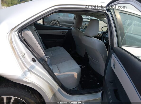 2T1BURHE8GC523462 2016 TOYOTA COROLLA Silver VIN კოდის სტიკერის ხედი