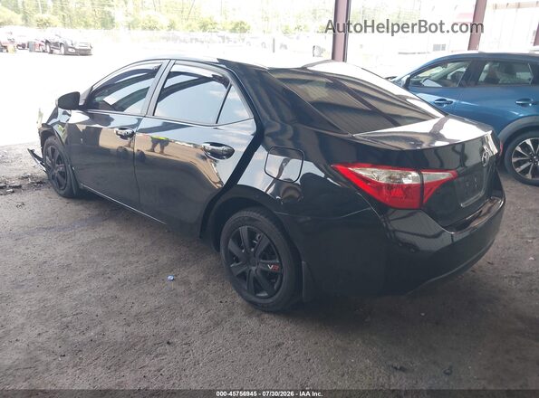 2T1BURHE8GC534932 2016 TOYOTA COROLLA Black Trasero izquierdo
