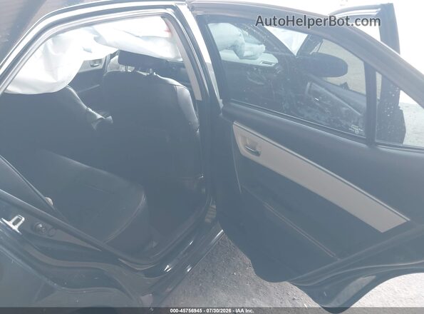 2T1BURHE8GC534932 2016 TOYOTA COROLLA Black Vista de la etiqueta del VIN