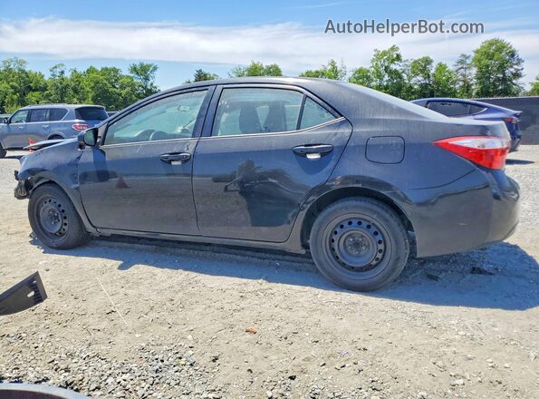 2T1BURHE8GC536602 2016 TOYOTA COROLLA Black Tył lewy