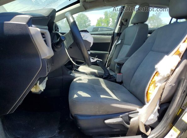 2T1BURHE8GC536602 2016 TOYOTA COROLLA Black Widok wnętrza z przodu