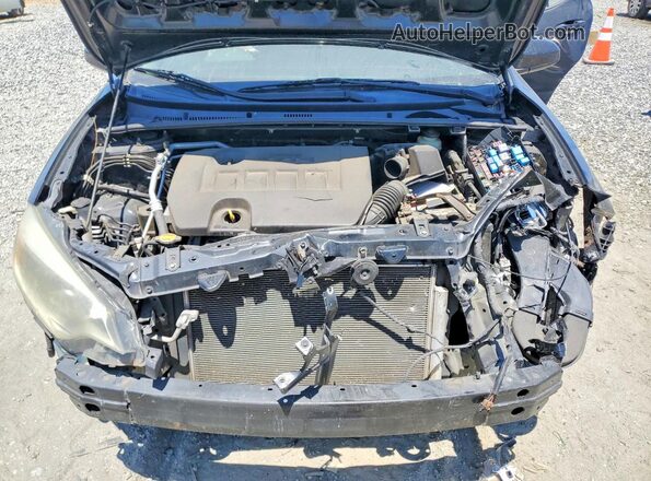 2T1BURHE8GC536602 2016 TOYOTA COROLLA Black Widok wnętrza z tyłu