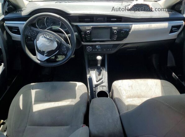 2T1BURHE8GC536602 2016 TOYOTA COROLLA Black Widok deski rozdzielczej