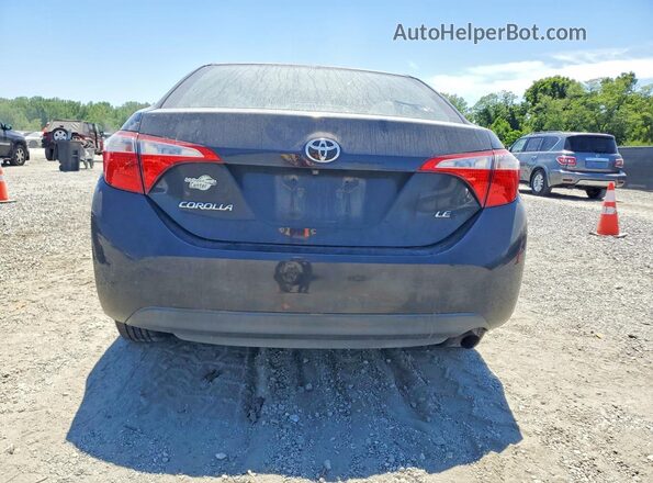 2T1BURHE8GC536602 2016 TOYOTA COROLLA Black Widok z tyłu