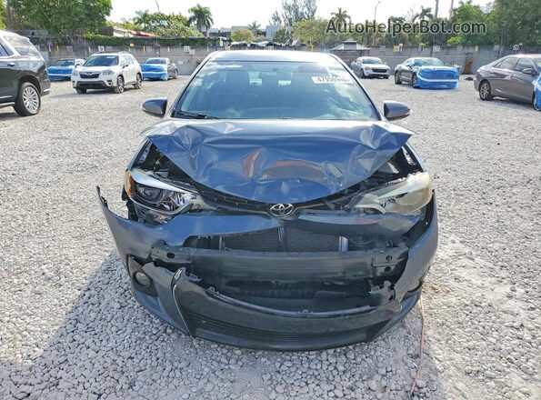 2T1BURHE8GC537426 2016 TOYOTA COROLLA Gray Front view