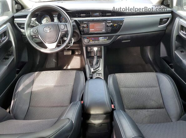 2T1BURHE8GC537426 2016 TOYOTA COROLLA Gray Dashboard view