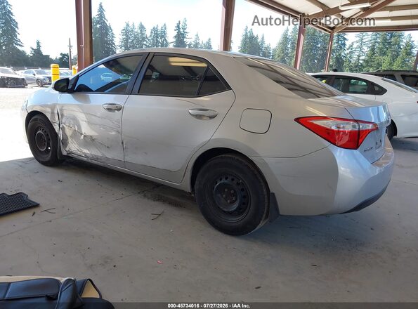2T1BURHE8GC590014 2016 TOYOTA COROLLA Silver Հետևի ձախ